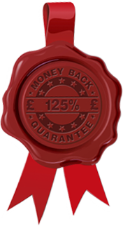 125% Money Back Guarantee